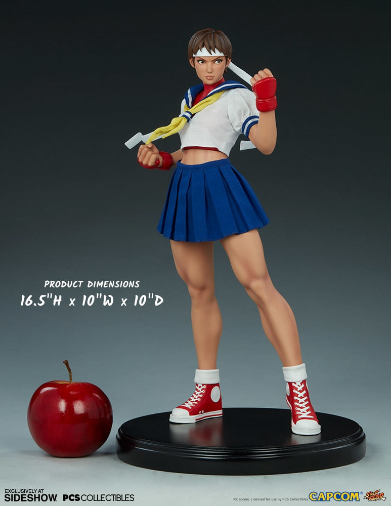Pop Culture Shock Collectibles - Street Fighter - Sakura Kasugano (Classic) (1/4 Scale) - Marvelous Toys