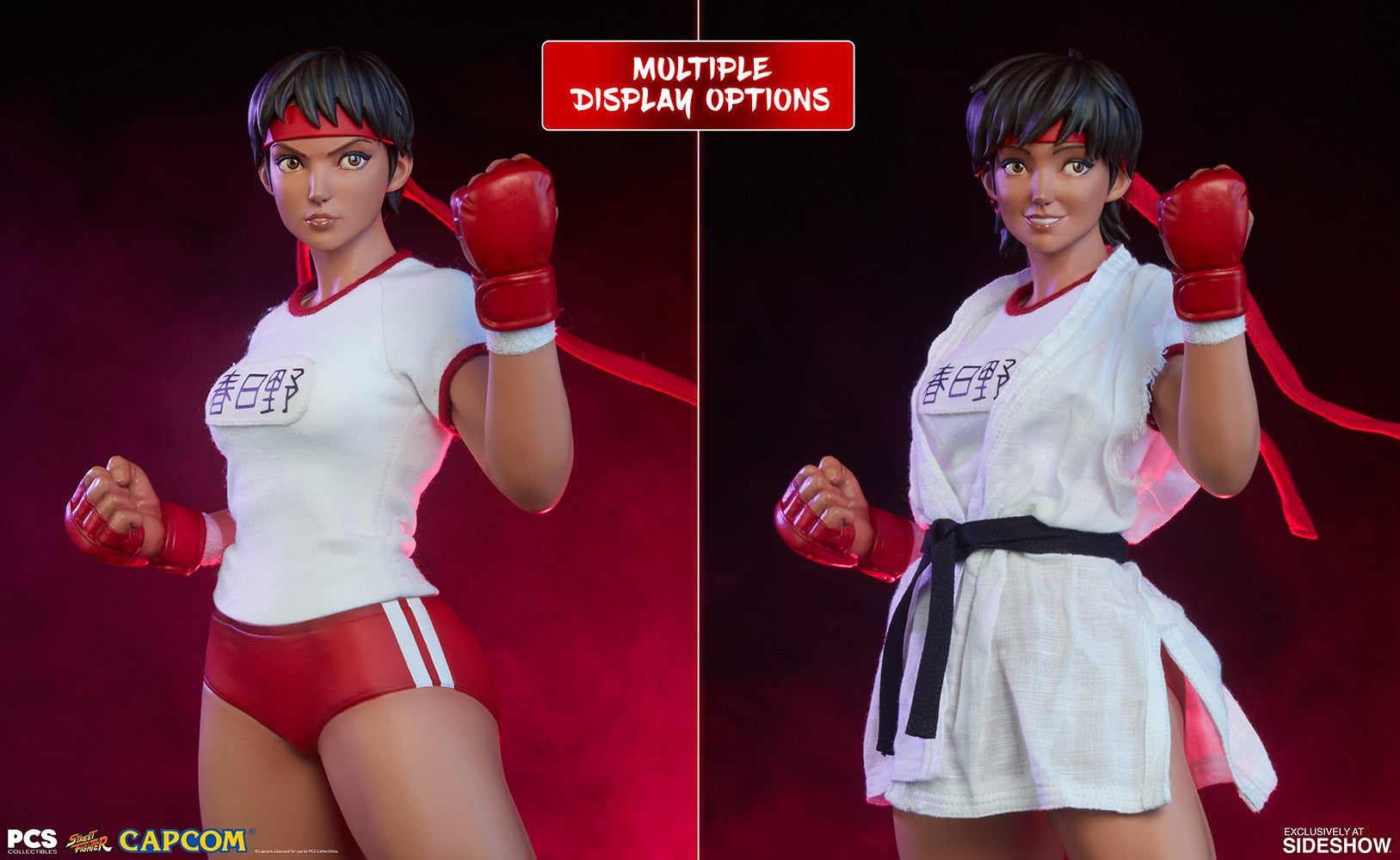 Pop Culture Shock Collectibles - Street Fighter - Sakura Kasugano (Gym) (1/4 Scale) - Marvelous Toys