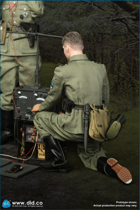 DiD - 20th Waffen Grenadier Division of The SS (1st Estonian) - Radio Operator Dennis - Marvelous Toys