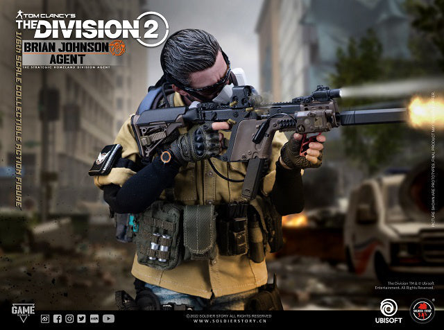 Soldier Story - Tom Clancy&#39;s The Division 2 - Agent Brian Johnson (Deluxe Ver.) - Marvelous Toys