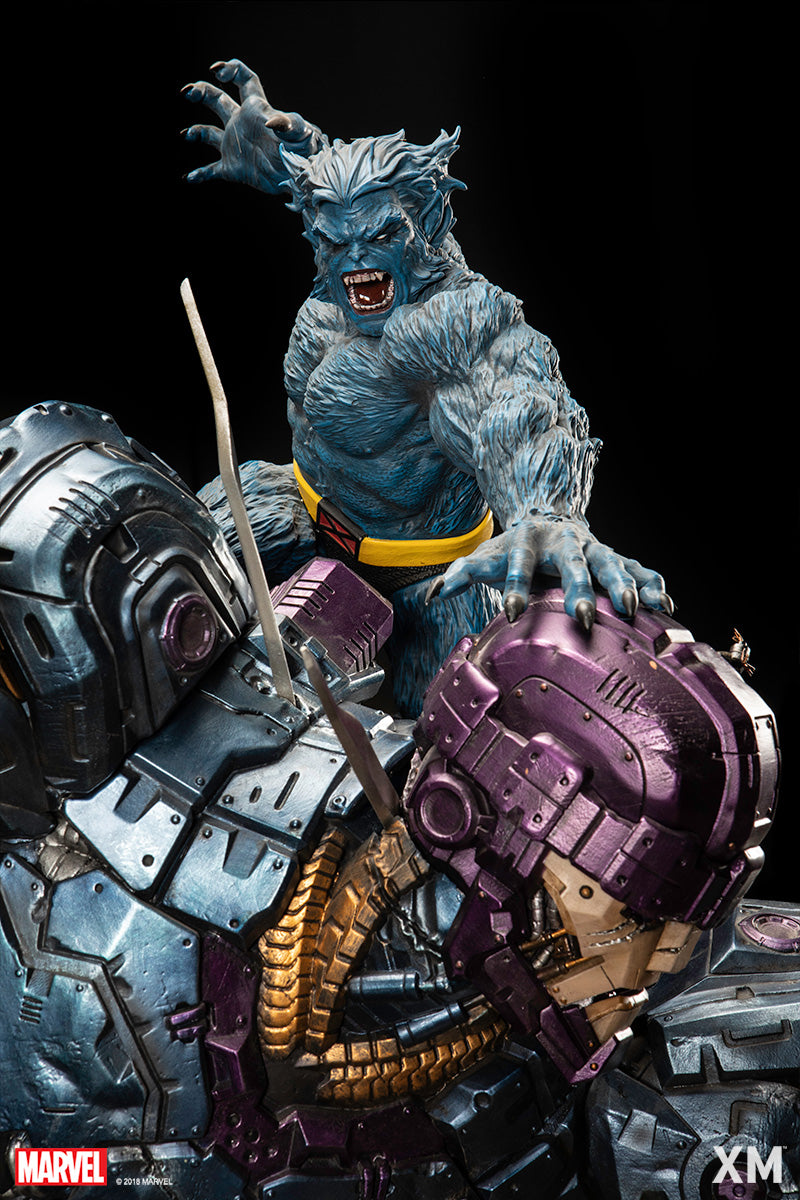 XM Studios - Epic Diorama Series - Marvel - X-Men vs. Sentinel (1/6 Scale) - Marvelous Toys