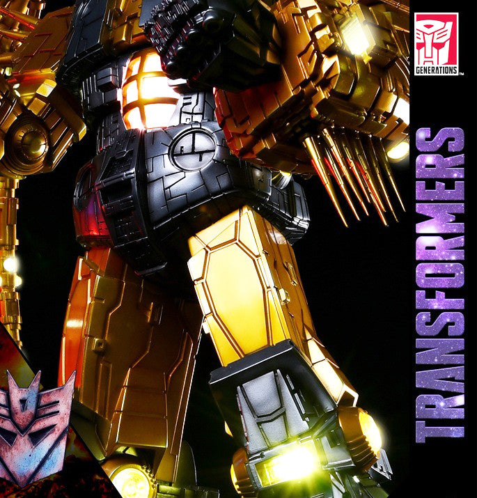 Soldier Story - TF-G1-U01 - Transformers - Unicron and Hot Rod Table Lamp - Marvelous Toys