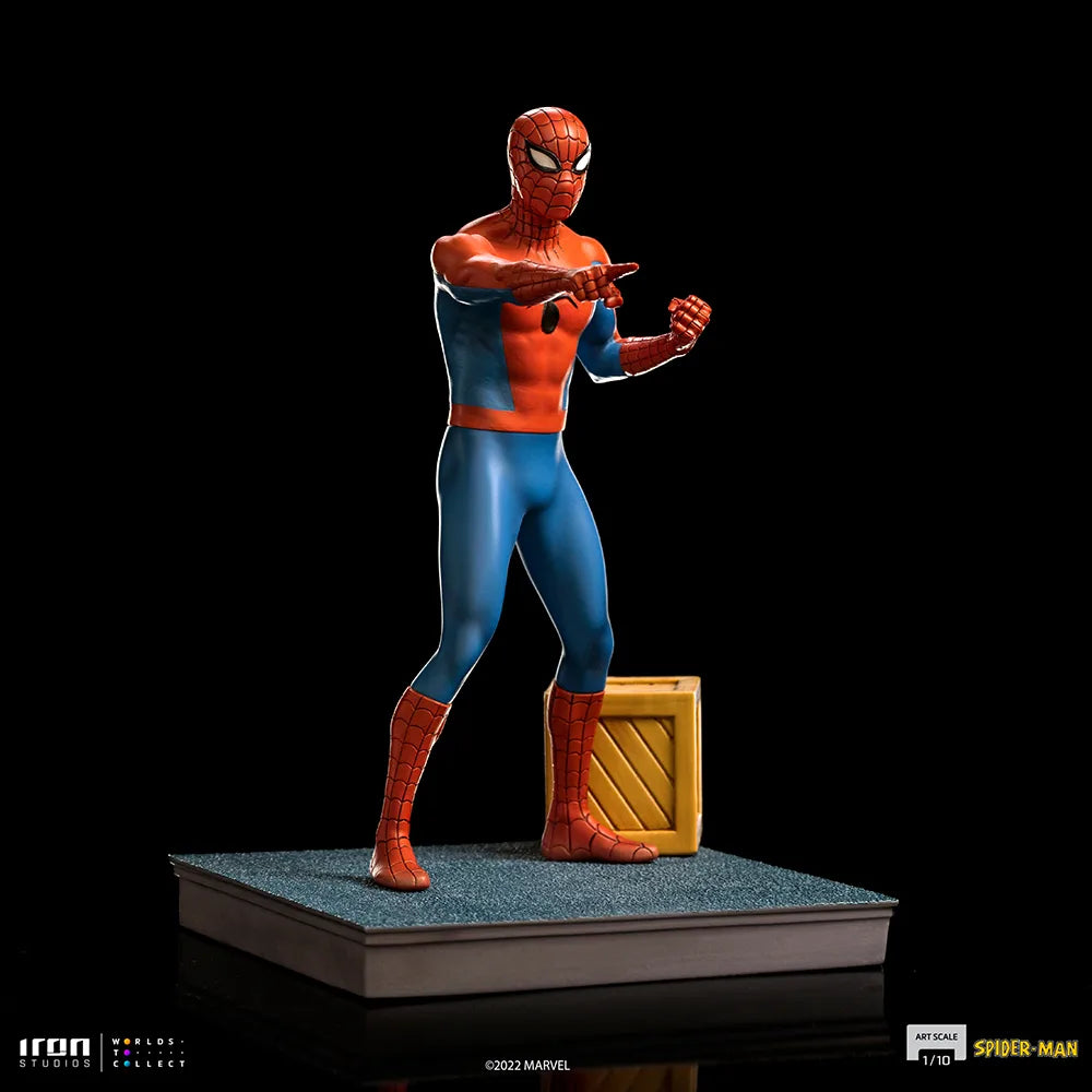 Iron Studios - Art Scale 1:10 - Animated Series - 60s Spider-Man - Marvelous Toys