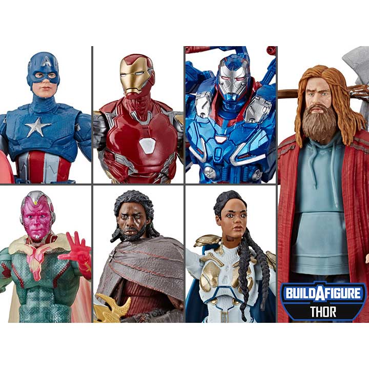 Hasbro - Marvel Legends - Avengers: Endgame - Set of 6 (BAF Bro Thor) - Marvelous Toys