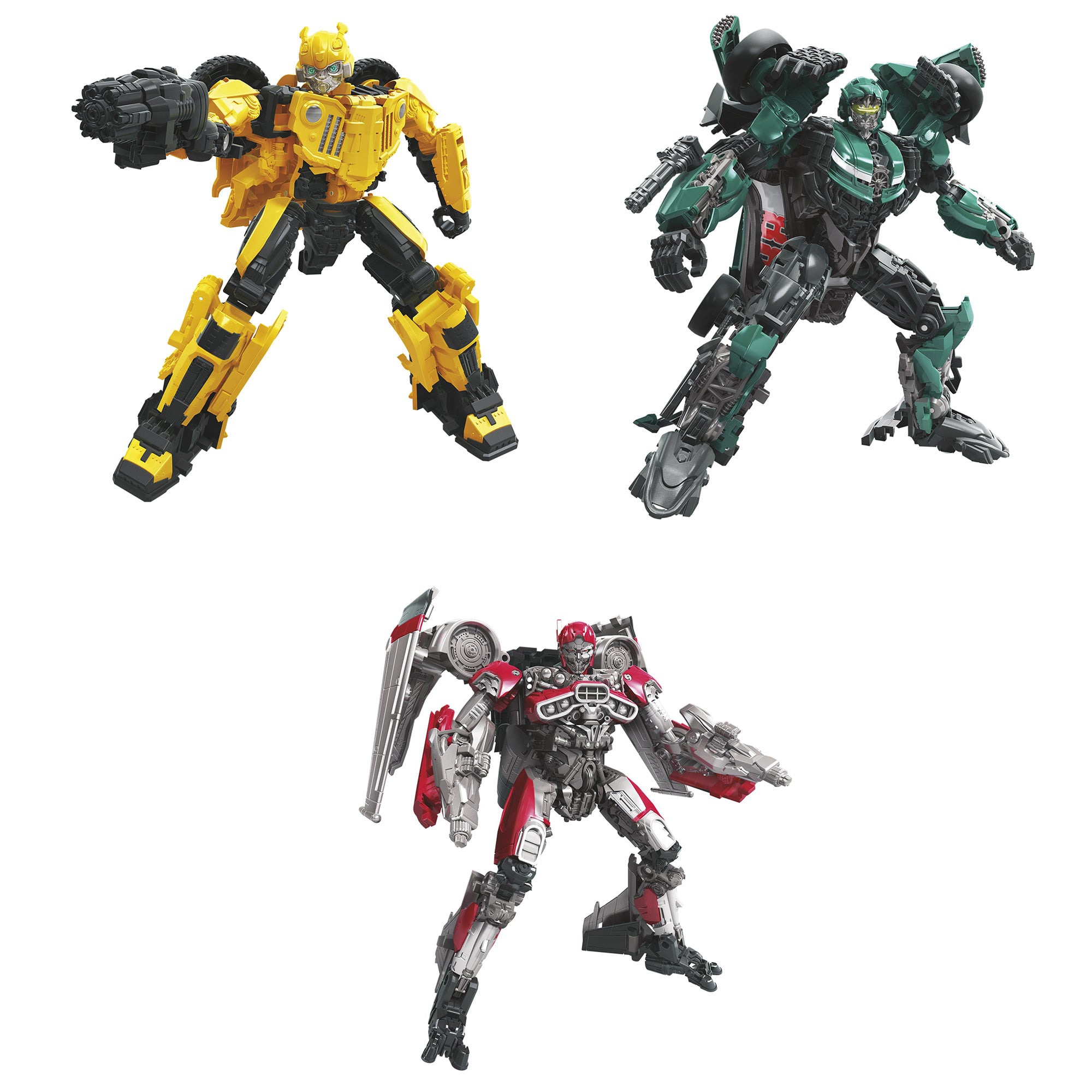 Hasbro - Transformers Generations - Studio Series - Deluxe - Offroad Bumblebee, Roadbuster, Shatter (Set of 3) - Marvelous Toys