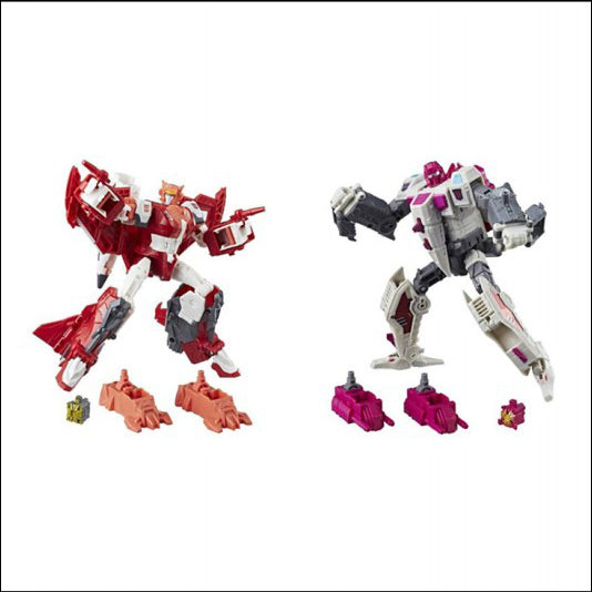 Hasbro - Transformers Generations - Power of the Primes - Voyager Wave 2 - Elita-1 and Hun-Gurrr 2-Pack - Marvelous Toys