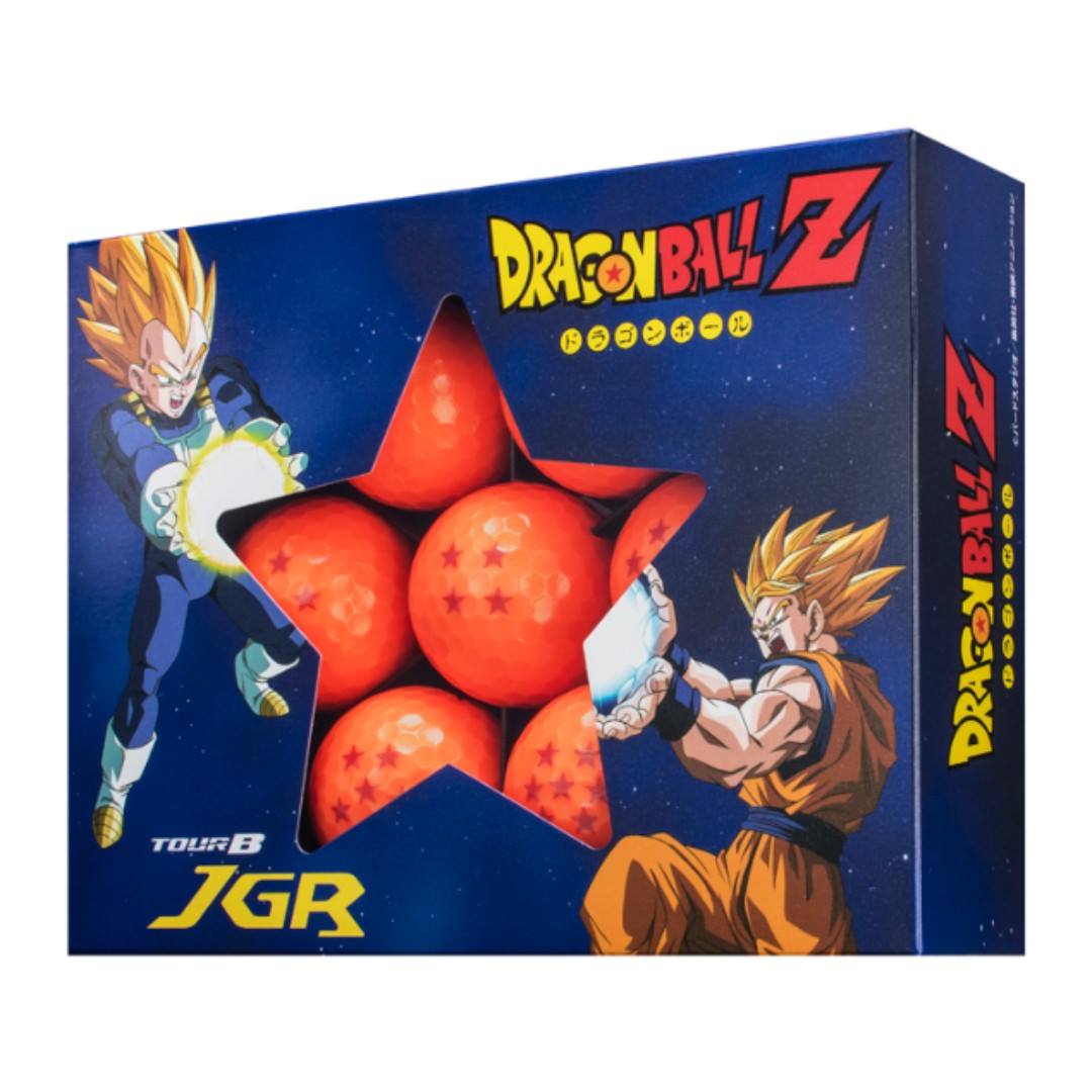Bridgestone - Dragon Ball Z - Golf Ball Tour B JGR (Pack of 7) Limited Edition (Made In Japan) - Marvelous Toys