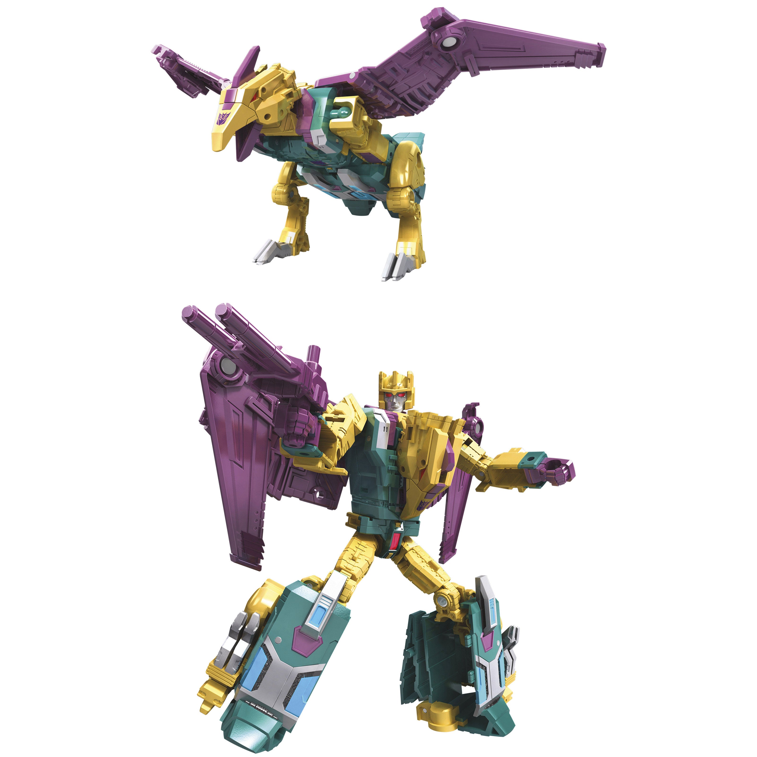 Hasbro - Transformers Generations - Power of the Primes - Deluxe Wave - Sinnertwin, Terrorcon Blot, Terrorcon Cutthroat (Set of 3) - Marvelous Toys