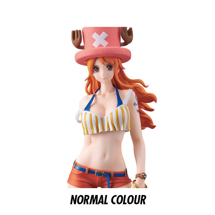 Banpresto - One Piece - Sweet Style Pirates - Nami (Set of 2) (Normal and Special Colour) - Marvelous Toys