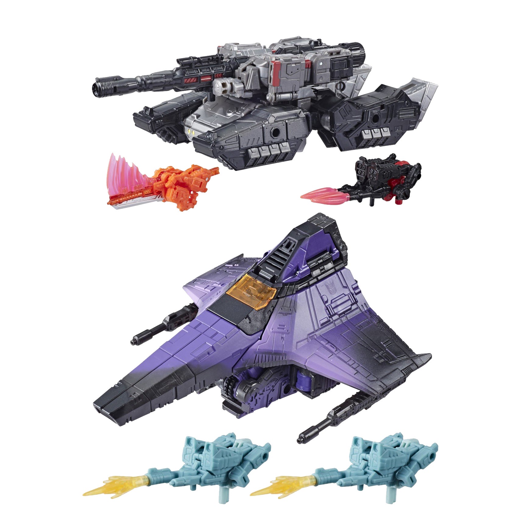 Hasbro - Transformers Generations - War for Cybertron: Trilogy - Voyager - Megatron & Hotlink (2-Pack) - Marvelous Toys