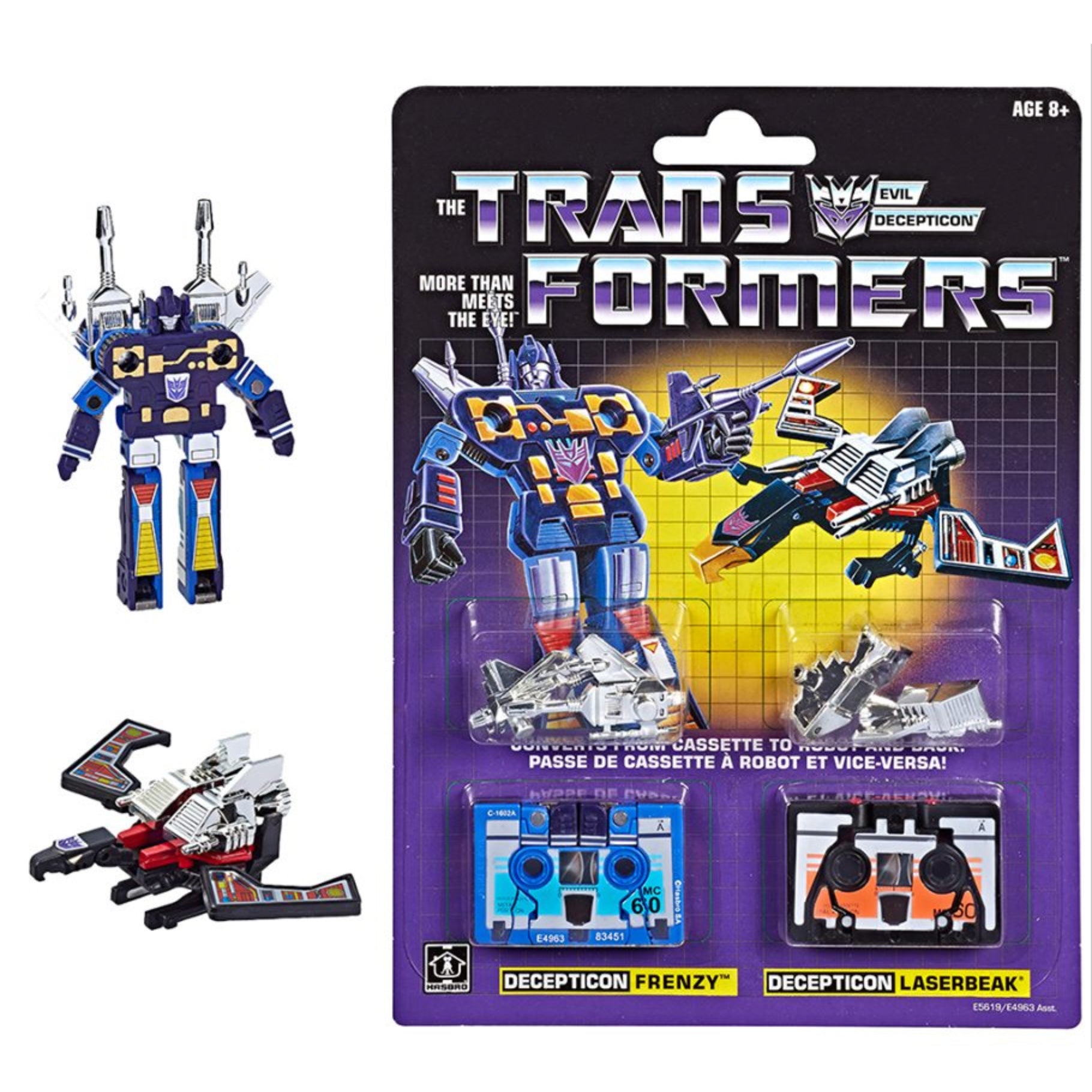 Hasbro - Transformers Vintage Generation One - Frenzy & Laserbeak (Reissue) - Marvelous Toys