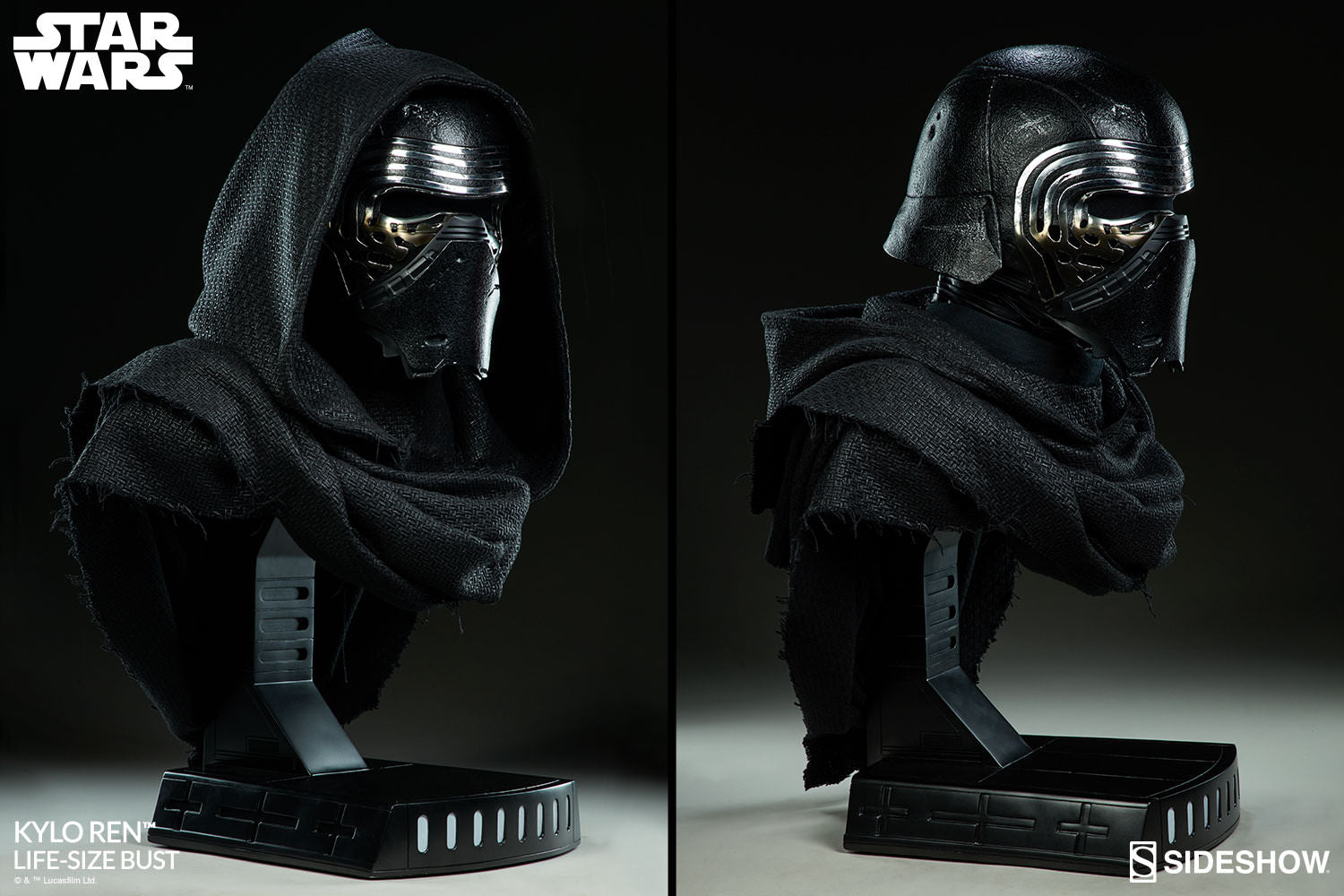 Sideshow Collectibles - Star Wars - Kylo Ren Life-Size Bust - Marvelous Toys