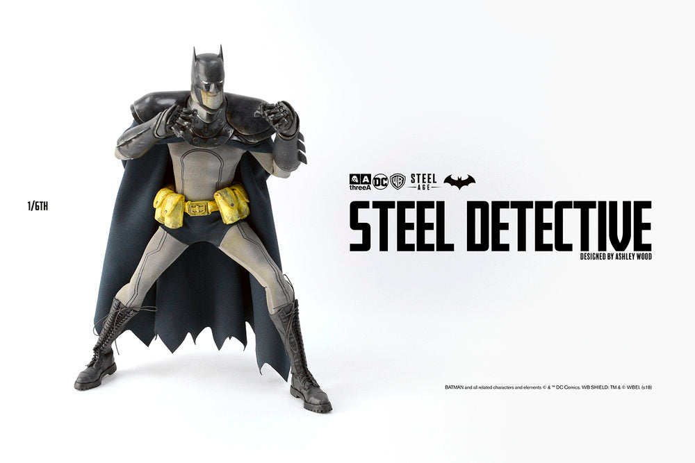 ThreeA - DC Comics - Steel Age - Steel Detective Batman (1/6 Scale) - Marvelous Toys