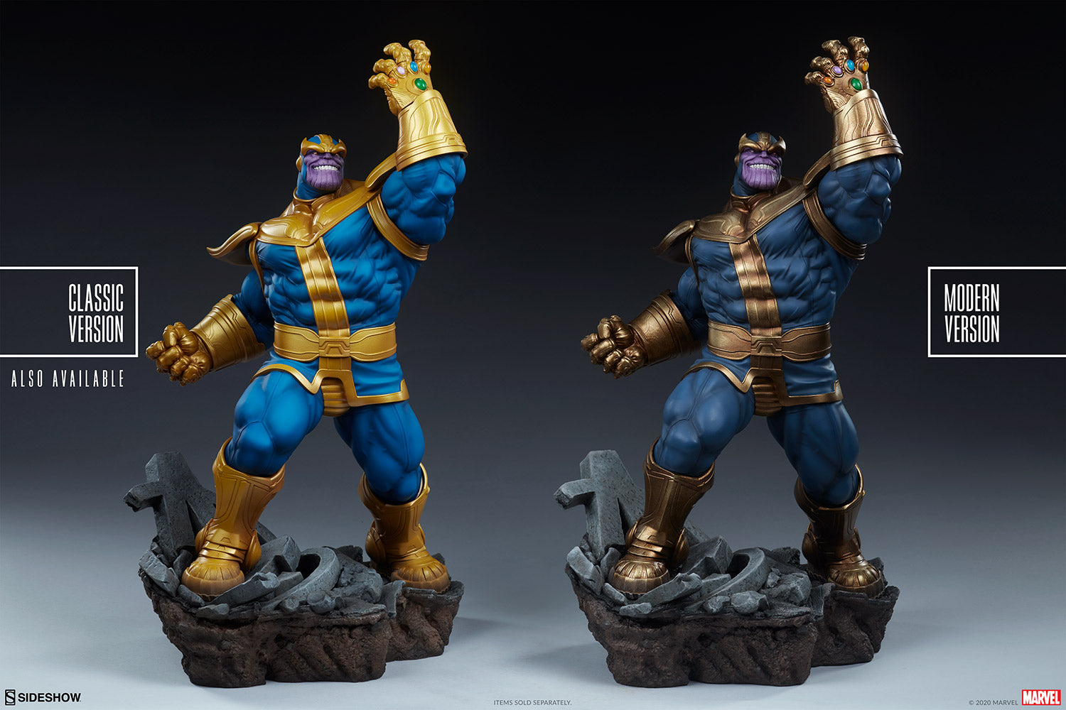 Sideshow Collectibles - Marvel - Avengers Assemble - Thanos Statue (Modern Ver.)