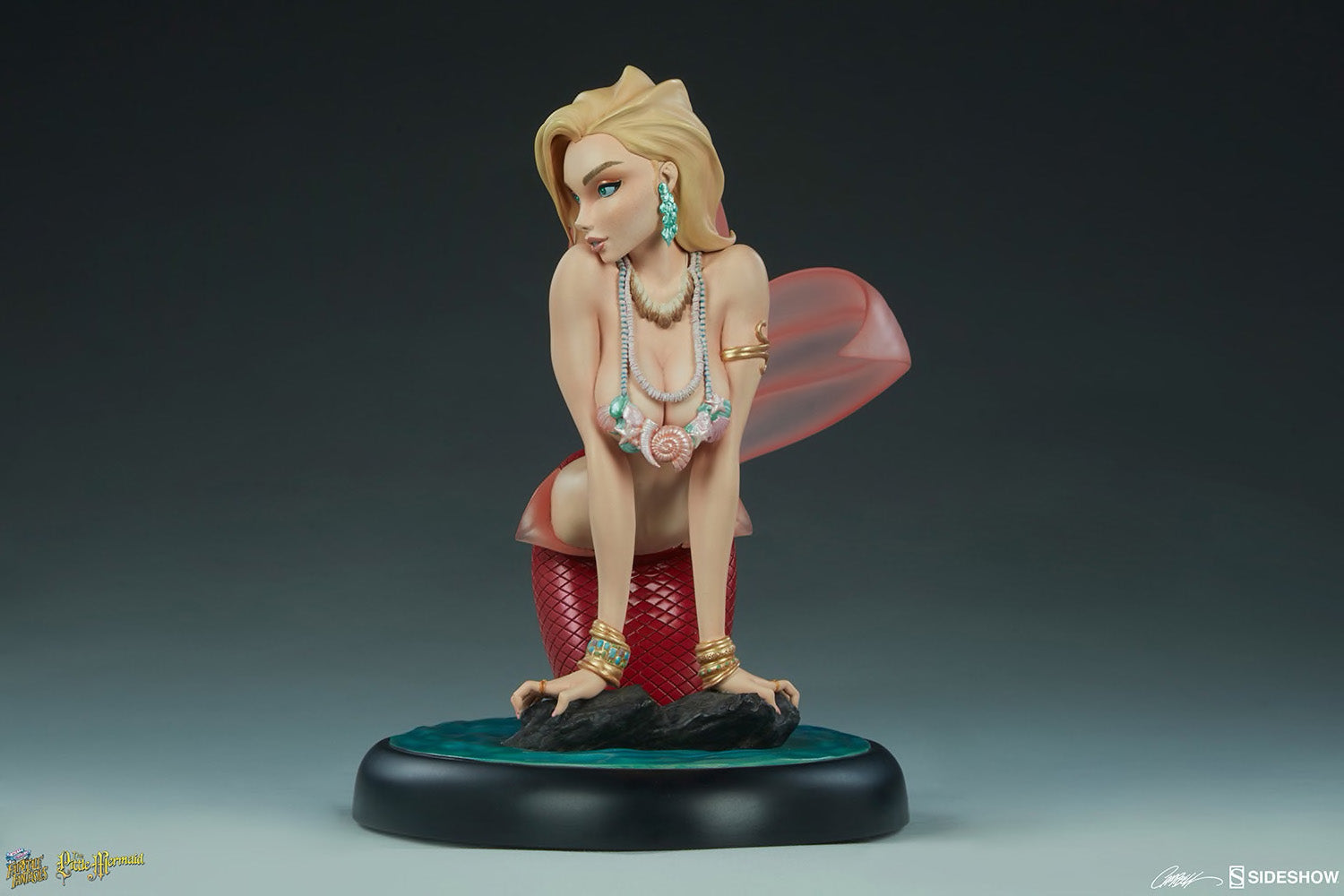 Sideshow Collectibles - J. Scott Campbell&#39;s Fairytale Fantasies Collection - The Little Mermaid (Morning) - Marvelous Toys