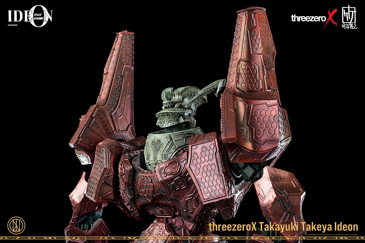 threezero - threezeroX - Space Runway Ideon - Takayuki Takeya Ideon - Marvelous Toys