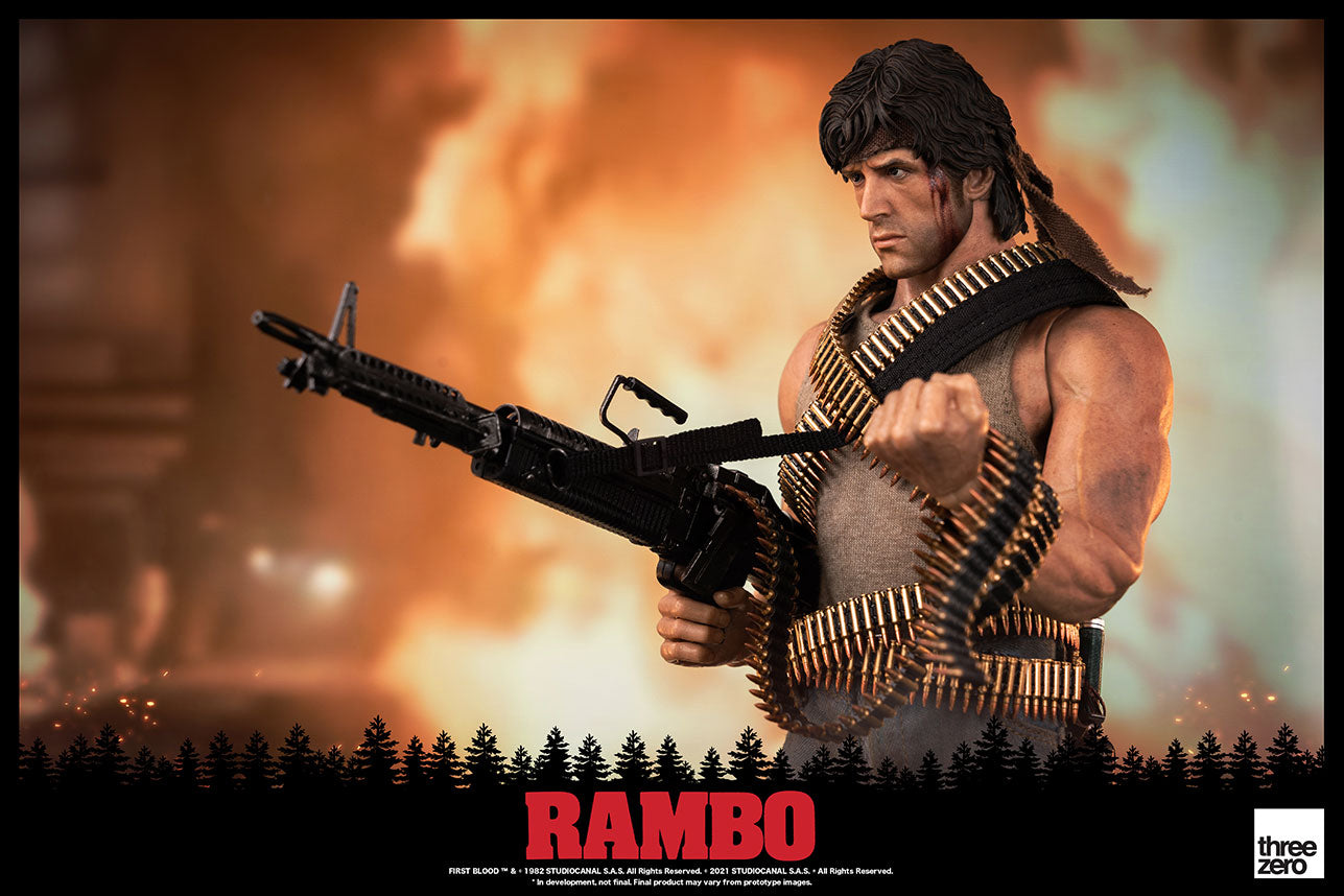 threezero - Rambo: First Blood - John Rambo - Marvelous Toys