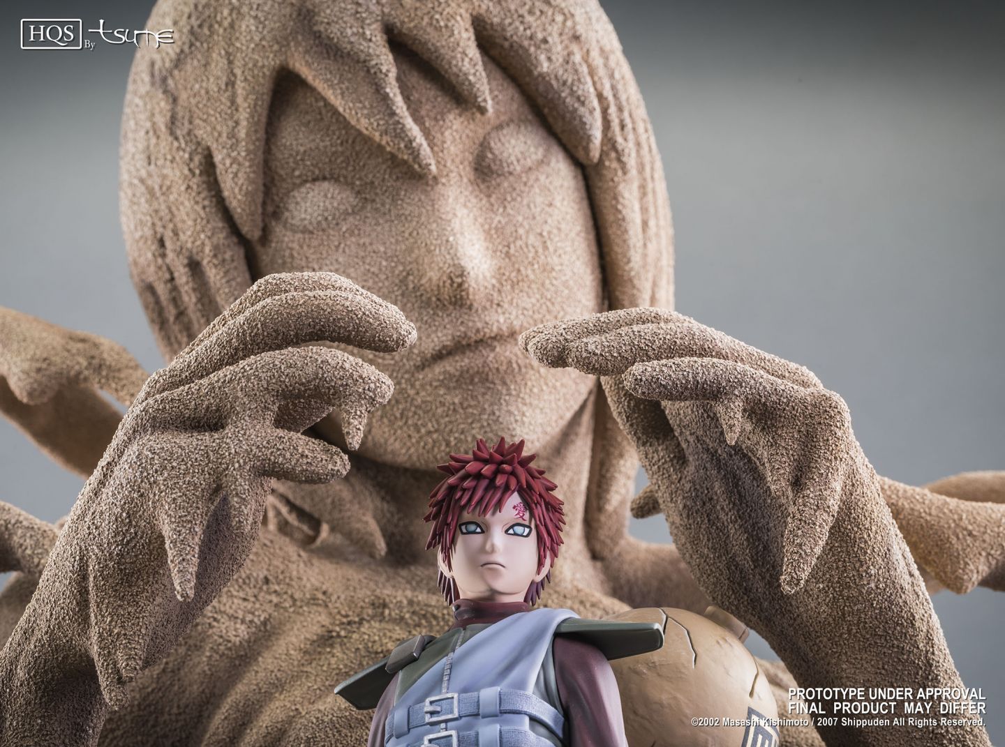 Tsume - HQS - Naruto Shippuden - Gaara "A Father's Hope, A Mother's Love" - Marvelous Toys