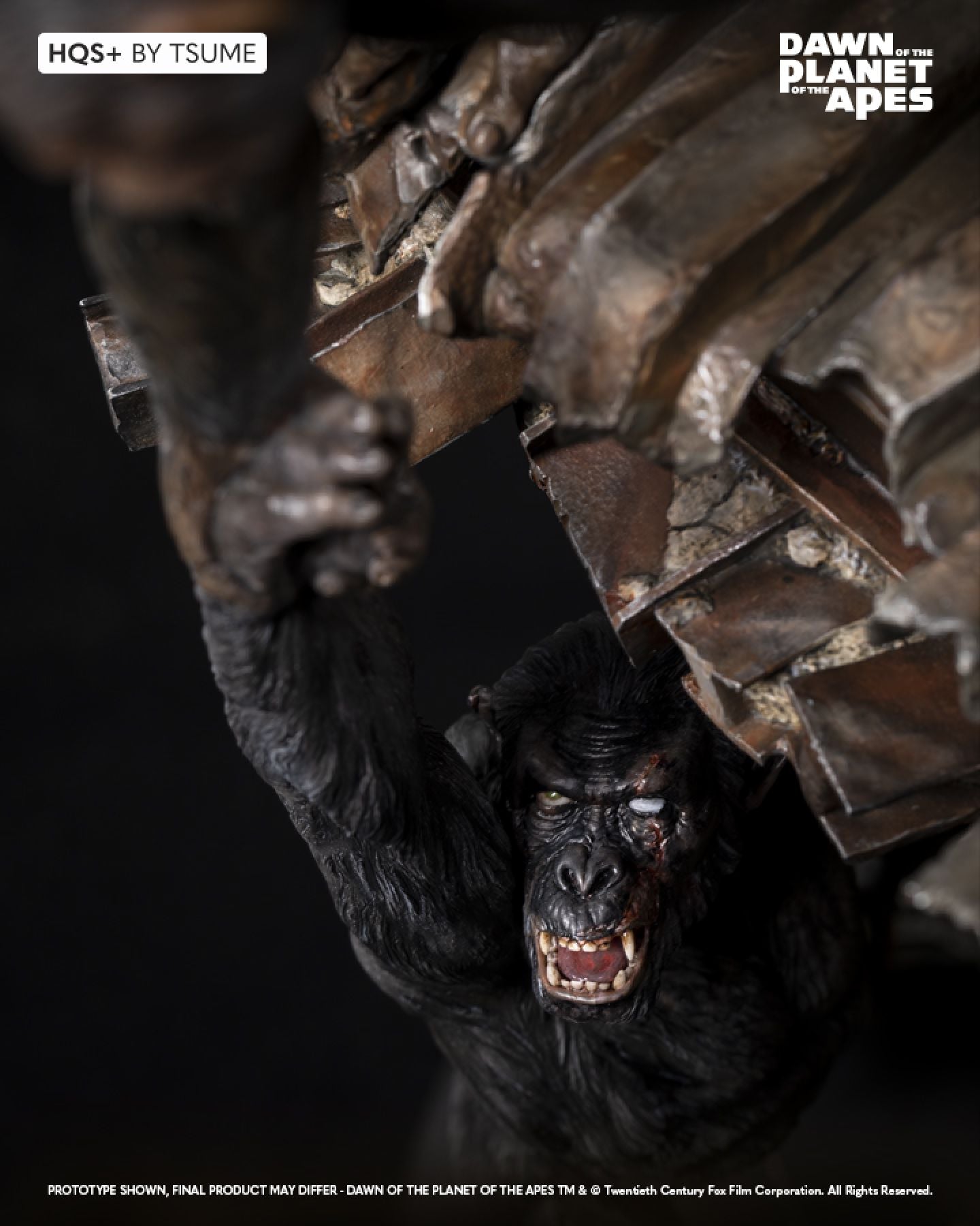 Tsume - HQS+ - Dawn of The Planet of the Apes - Ape Not Kill Ape (1/5 Scale)
