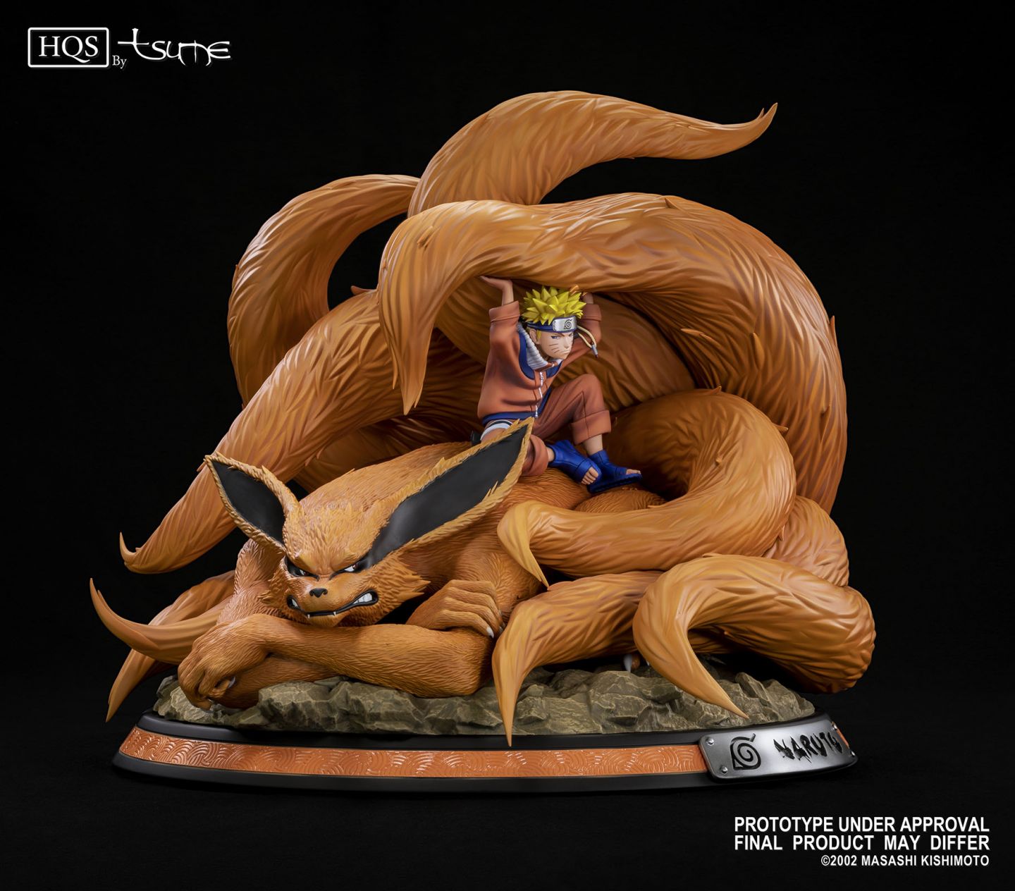 Tsume - HQS - Naruto - Naruto & Kyubi (Linked by the Seal) (1/8 Scale) - Marvelous Toys