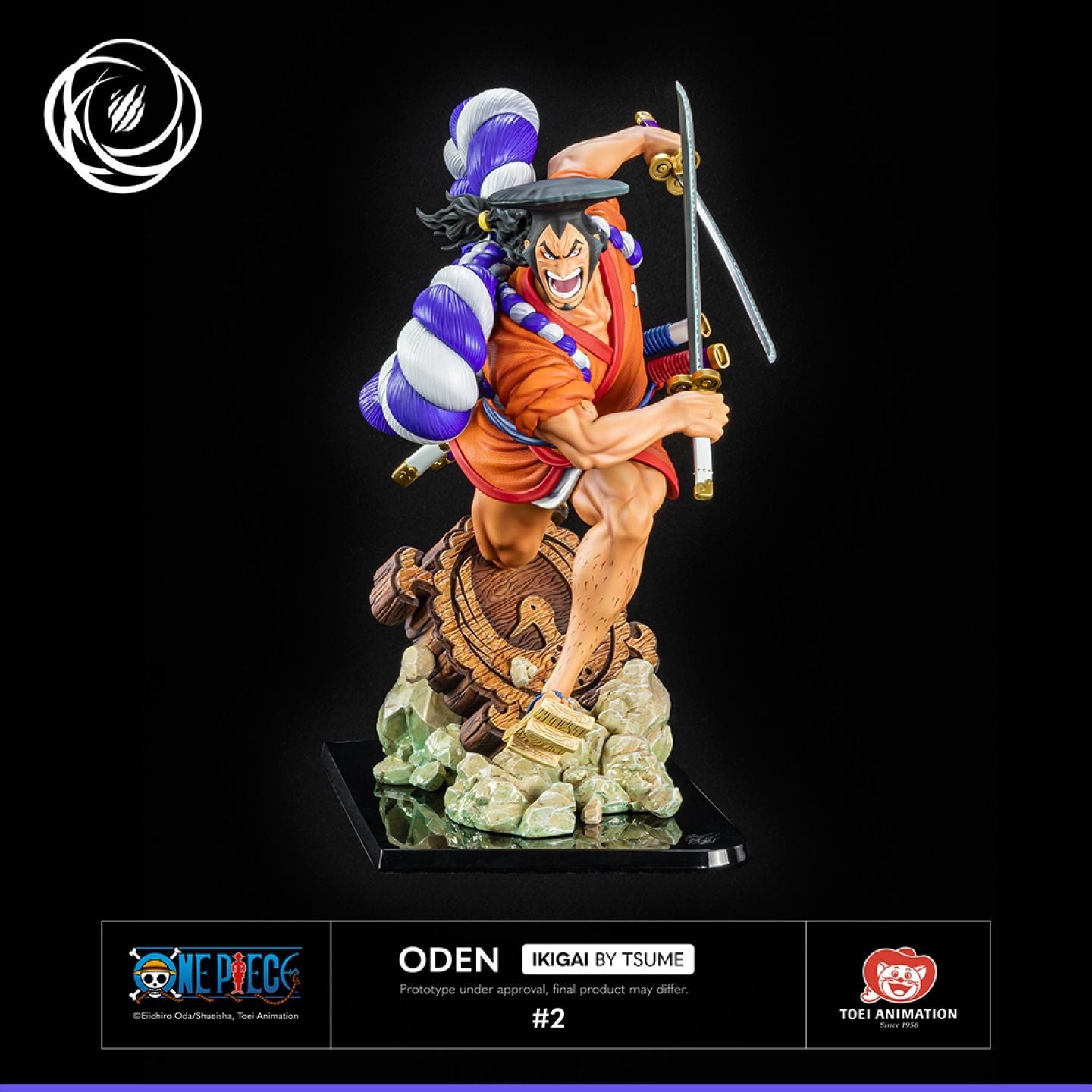 Tsume - One Piece - Ikigai - Kozuki Oden (1/6 Scale) - Marvelous Toys