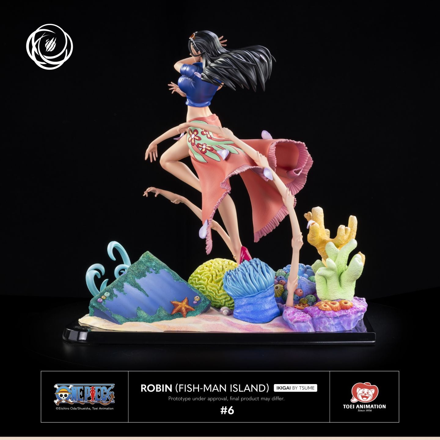 Tsume - Ikigai - One Piece - Robin (Fish-Man Island) (1/6 Scale) - Marvelous Toys