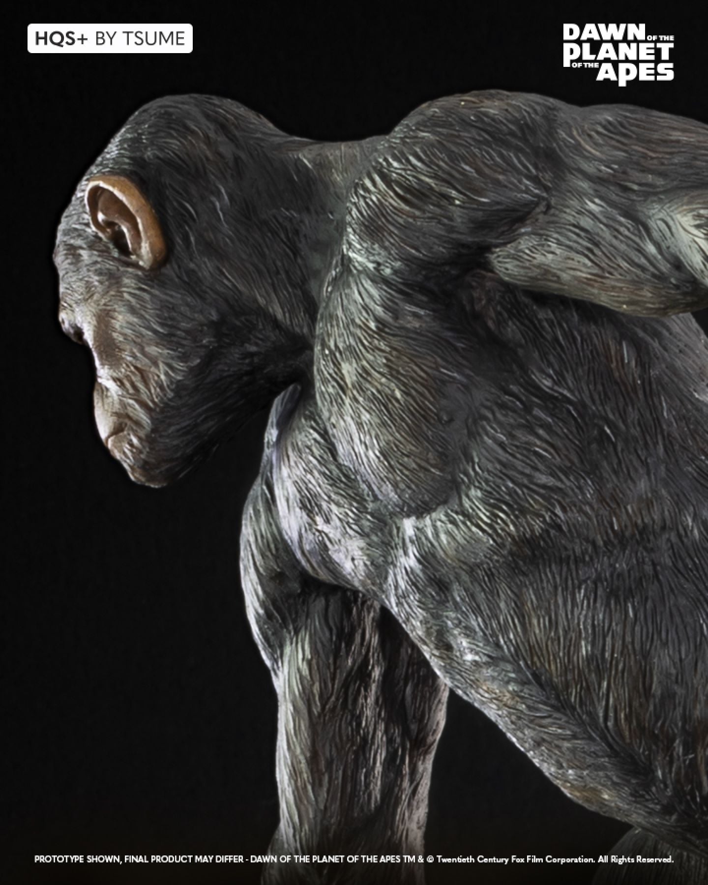 Tsume - HQS+ - Dawn of The Planet of the Apes - Ape Not Kill Ape (1/5 Scale) - Marvelous Toys