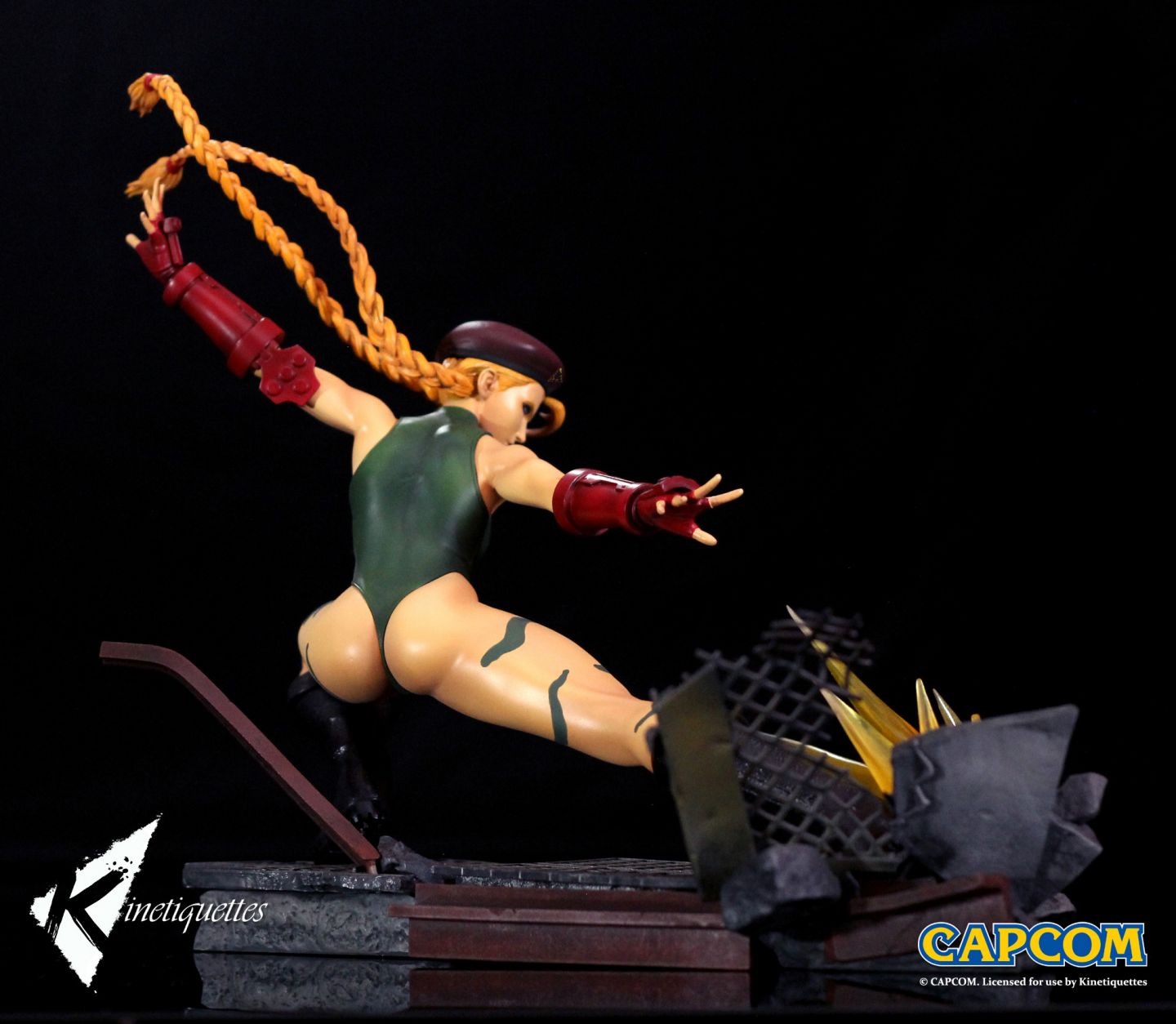 Kinetiquettes - Femmes Fatale - Ultra Street Fighter IV - Cammy White 1/6 Scale Diorama - Marvelous Toys