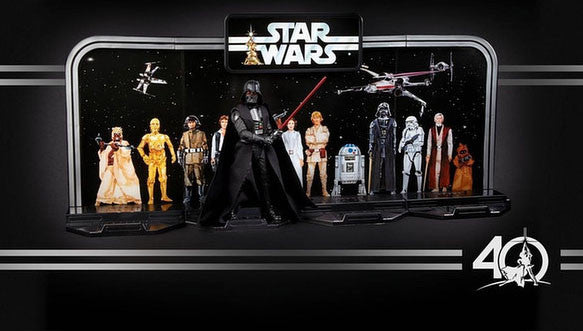 Hasbro - Star Wars Black Series - 6&quot; Figure - 40th Anniversary Darth Vader Legacy Pack - Marvelous Toys