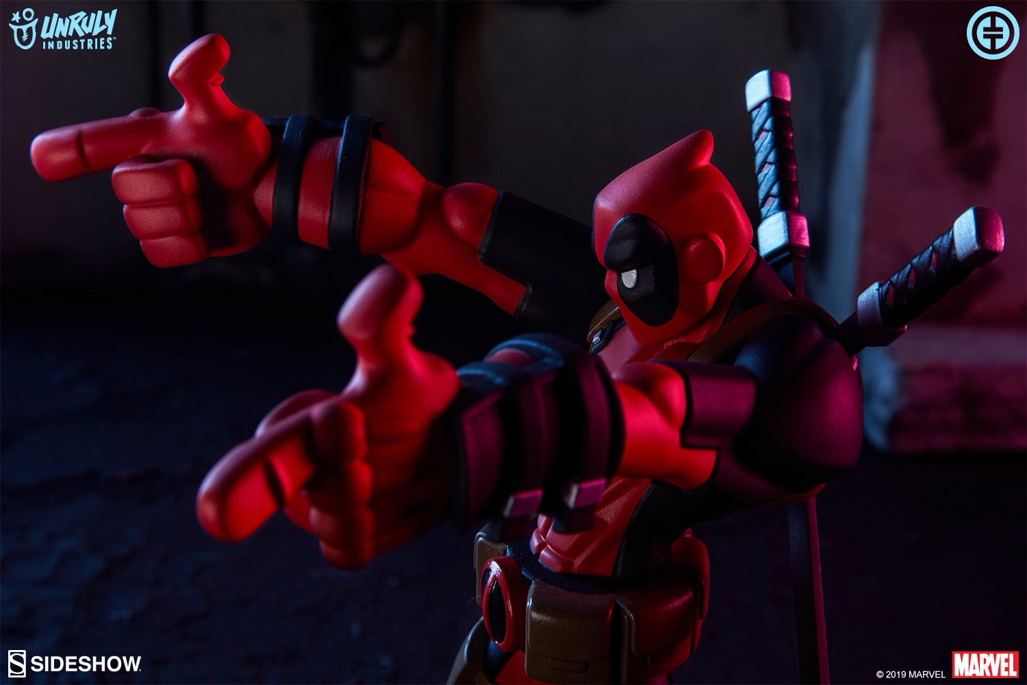 Sideshow Collectibles - Unruly Industries - Marvel - Wade Wilson (Deadpool) by Tracy Tubera - Marvelous Toys