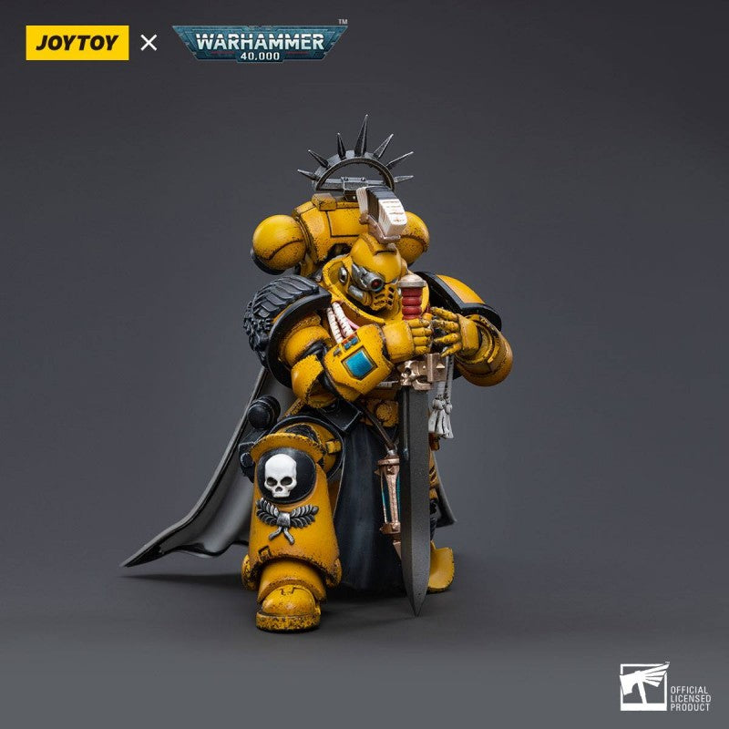 Joy Toy - JT3457 - Warhammer 40,000 - Imperial Fists - Primaris Captain (1/18 Scale) - Marvelous Toys