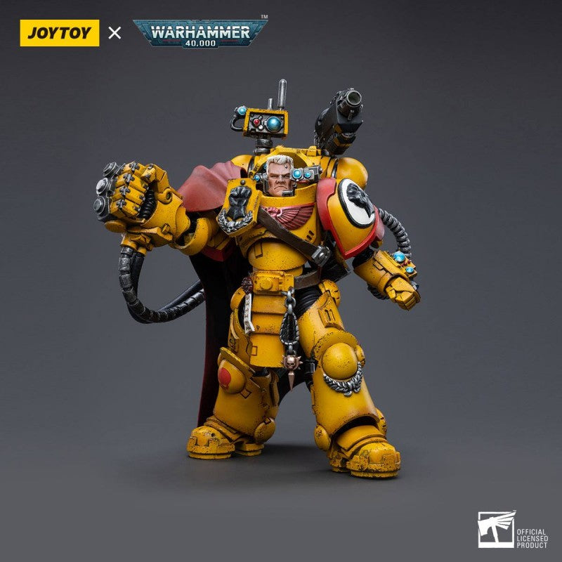 Joy Toy - JT3426 - Warhammer 40,000 - Imperial Fists - Third Captain Tor Garadon (1/18 Scale) - Marvelous Toys