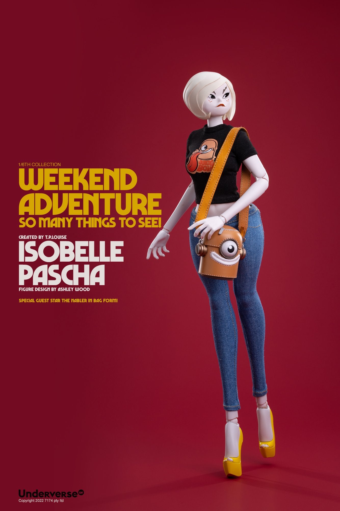 Underverse - The World of Isobelle Pascha - Isobelle Pascha: Weekend Adventure (1/6 Scale) - Marvelous Toys