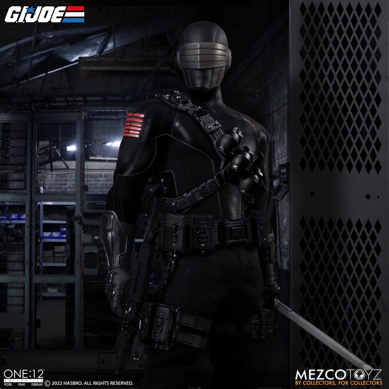 Mezco - One:12 Collective - G.I. Joe - Snake Eyes (Deluxe Edition) - Marvelous Toys