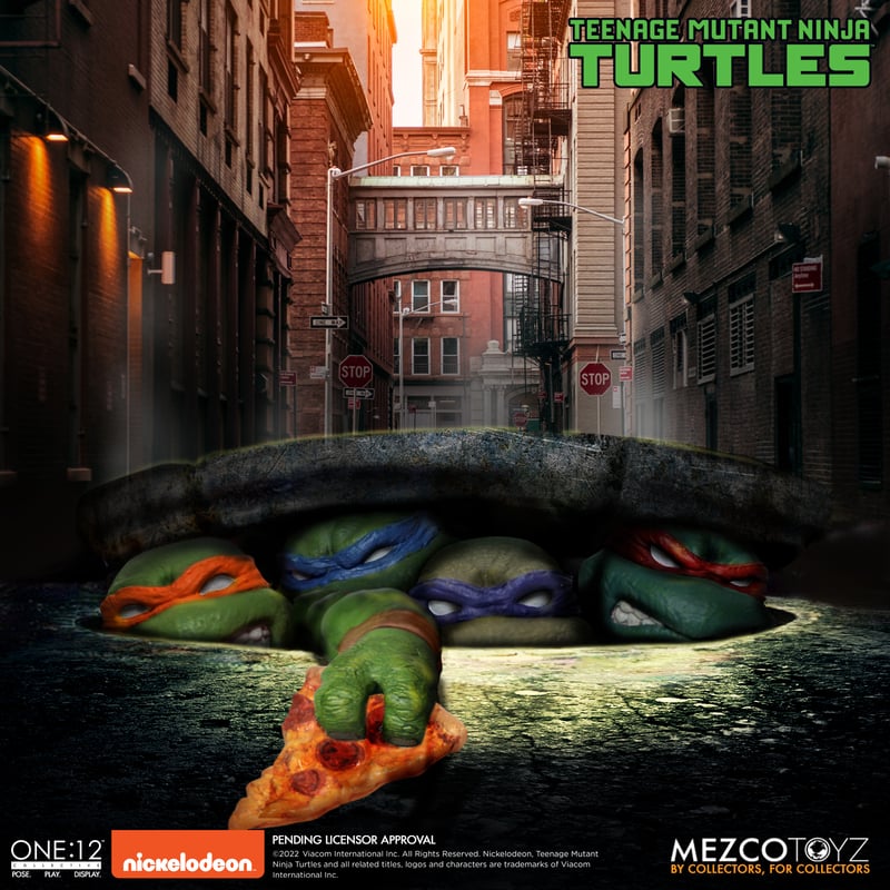 Mezco - One:12 Collective - Teenage Mutant Ninja Turtles Deluxe Boxed Set