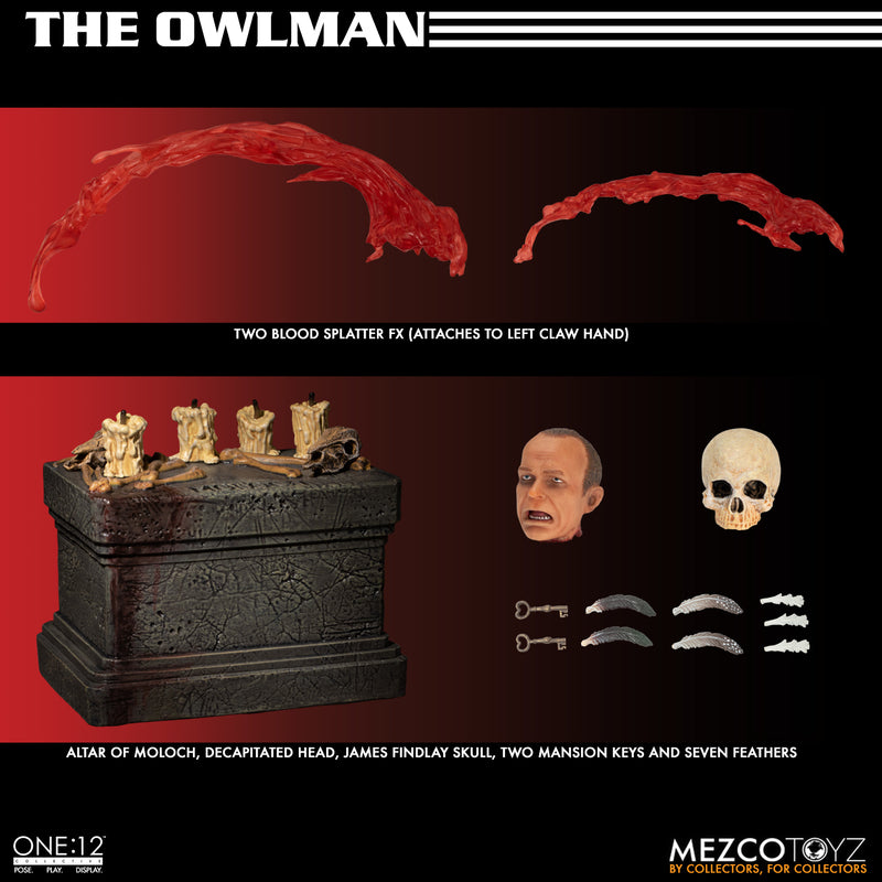 Mezco - One:12 Collective - Lord of Tears - The Owlman - Marvelous Toys