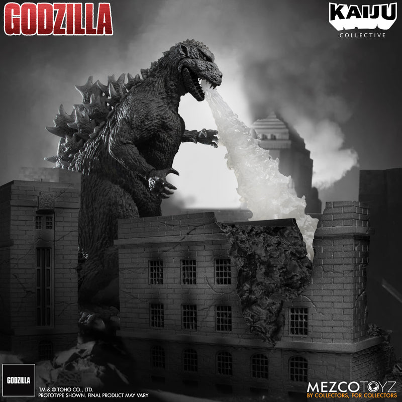 Mezco - Kaiju Collective - Godzilla (1954) Black & White Edition