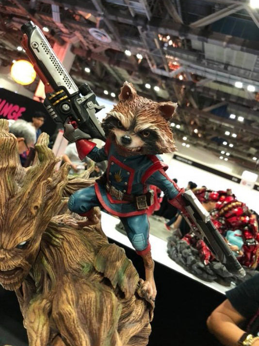 XM Studios - Marvel Premium Collectibles - Rocket and Groot (1/4 Scale) - Marvelous Toys