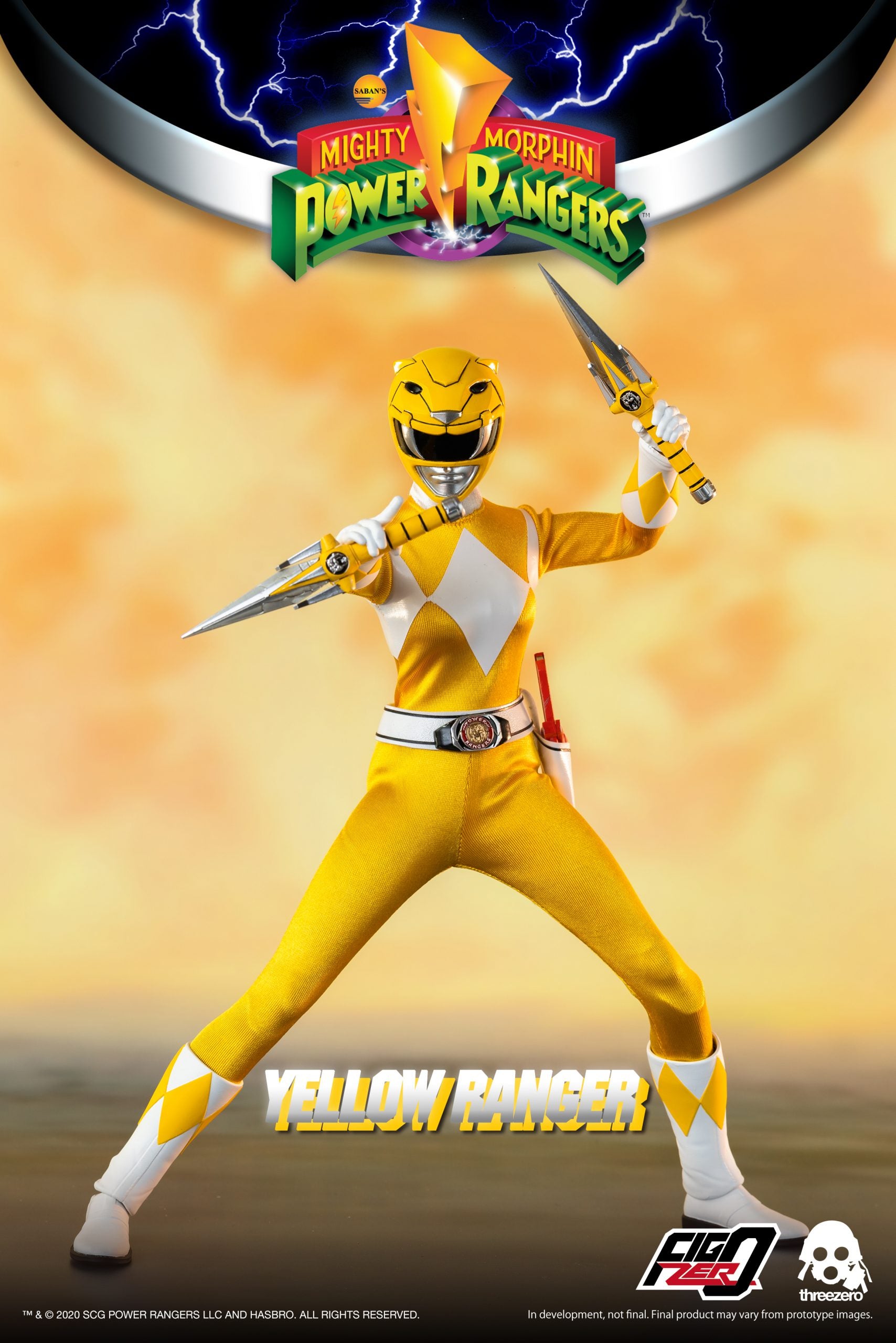 Threezero - Mighty Morphin Power Rangers - Yellow Ranger (1/6 Scale)