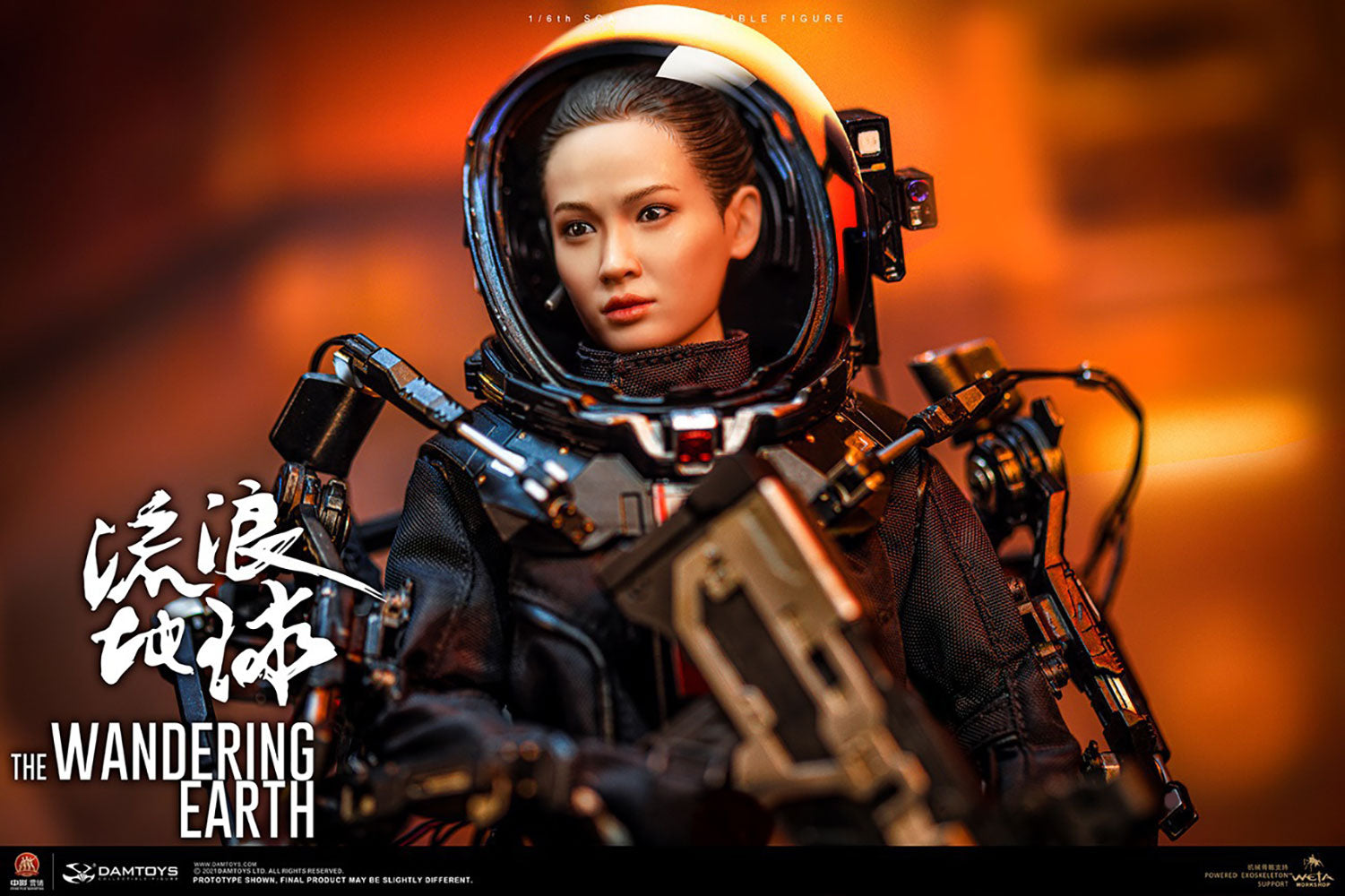 Damtoys - The Wandering Earth - CN171-11 Rescue Unit - Zhou Qian - Marvelous Toys